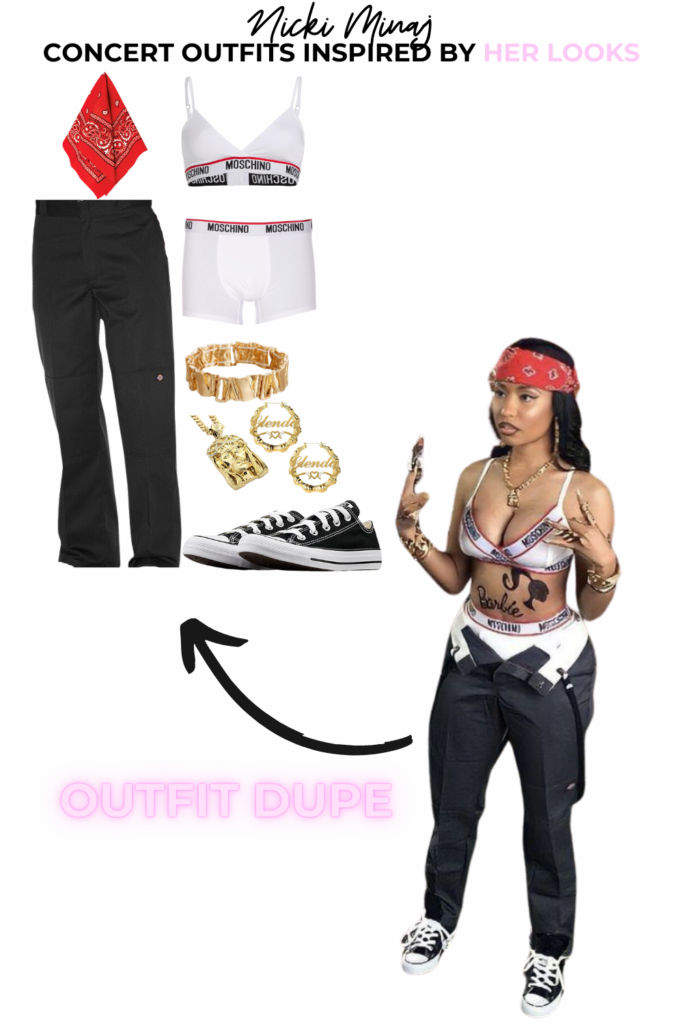 Nicki Minaj dressed like a chola for her music video